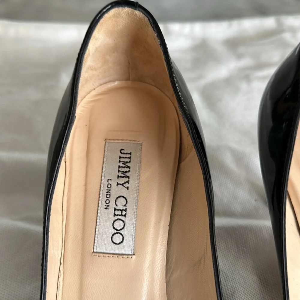 JIMMY CHOO patent Leather heels - Picture 2 of 11